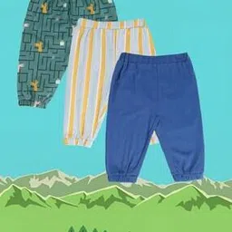 mini klub Pack of 3 Printed Joggers-picture-40