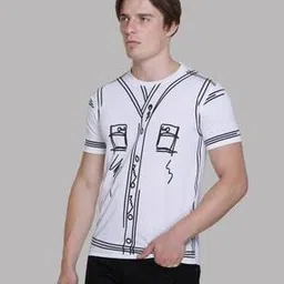 pasure Round-Neck T-Shirt with Short Sleeves-picture-28