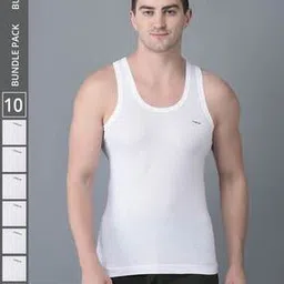 dollar bigboss Men Pack of 10 Scoop-Neck Vests-picture-15