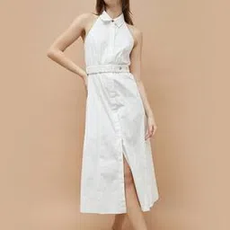 ginger by lifestyle Cotton Midi Dress-picture-25