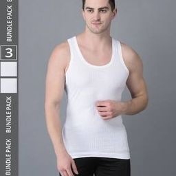 dollar bigboss Pack of 3 Men Regular Scoop-Neck Vests-picture-21
