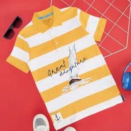 pantaloons junior Boys Regular Fit Cotton T-shirt -picture-47