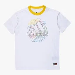 adidas kids Logo Print Crew-Neck T-Shirt-picture-27