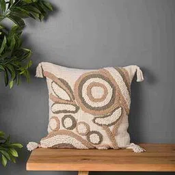 say Truffted Cotton Cushion Cover-picture-11