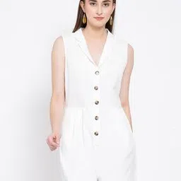 oxolloxo Playsuit with Button Closure-picture-48