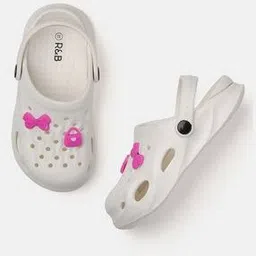 r&b Girls Open-Toe Clogs with Velcro Closure-picture-26