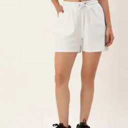 bene kleed Cotton Knit Shorts with Drawstring Waist-picture-12