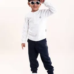 kiddopanti Boys Printed Regular Fit Tracksuit-picture-34