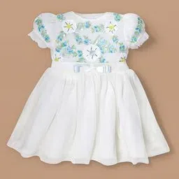 cherry crumble by nitt hyman Girls Fit and Flare Dress-picture-50