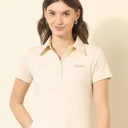 u.s. polo assn. Women Regular Fit Polo T-Shirt -picture-43