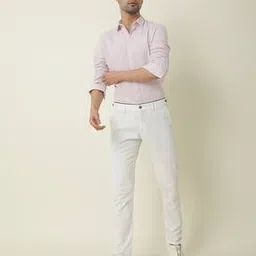 rare rabbit Slim Fit Flat-Front Trousers-picture-28