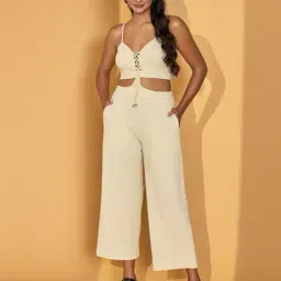 urban sundari Women Strappy Jumpsuit with Insert Pockets image 1