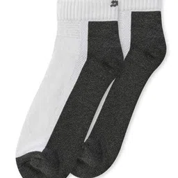 puma Pack of 2 Colourblock Ankle-Length Socks image 1