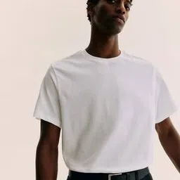 h&m Men Regular Fit Round-Neck Cotton T-Shirt-picture-20