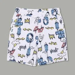 fame forever by lifestyle Boys Printed Regular Fit Shorts-picture-21