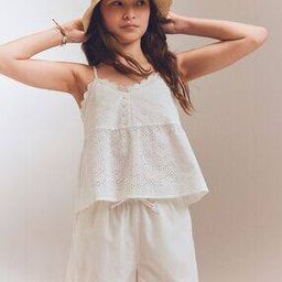 h&m Girls Linen Blend Pull-On Shorts-picture-31