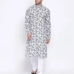 namaskar Floral Print Long Kurta-picture-40
