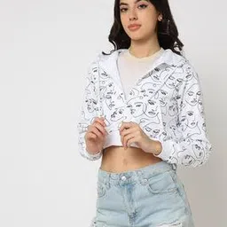 yousta Women Printed Regular Fit Hoodie-picture-17