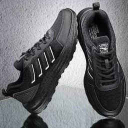 asian Men Logo Print Lace-Up Sneakers-picture-4