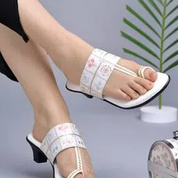 shoetopia Women Slip-On Toe-Ring Heeled Sandals-picture-20