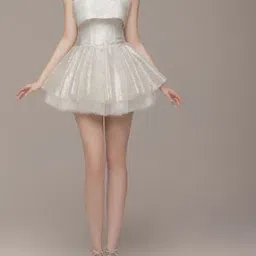 lulu & sky Women Metallic & Glitter Dress-picture-29