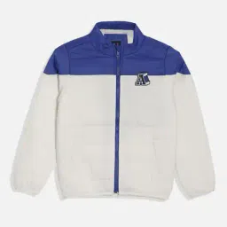 allen solly Boys Colourblock Zip-Front Jacket image 1