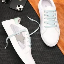 longwalk Meshed Slip-On Lace-Up Shoes-picture-15