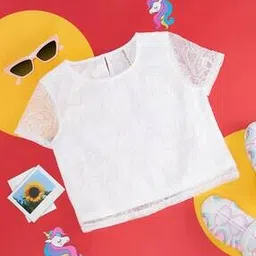 pantaloons junior Girls Embroidered Regular Top-picture-10