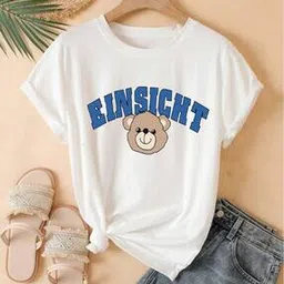 lagashi Women Printed Regular Fit Round-Neck T-Shirt-picture-49