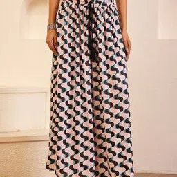 say Women Viscose Rayon Geometric Pyjamas-picture-49