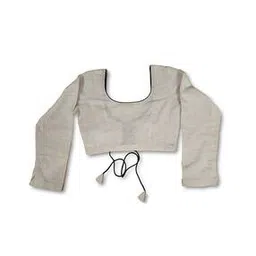 molcha by babita singh Women Round-Neck Back-Open Blouse-picture-20