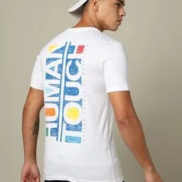 united colors of benetton Men Printed Regular Fit Crew-Neck T-Shirt-picture-11