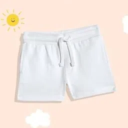mothercare White shorts with side pocket, white, 68-picture-23