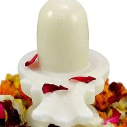 navyaksh Marble Shiva Lingam Idol Showpiece-picture-40