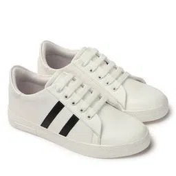 realtoes Striped Round-Toe Lace-Up Shoes-picture-39