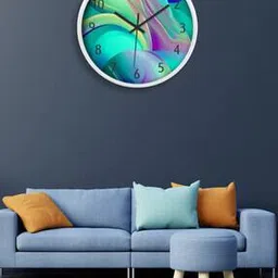 olive tree Round Shaped Analog Wall Clock-picture-25