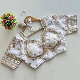 nyrika Women Embroidered Back-Open Blouse-picture-11