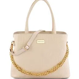 mark & keith Croc-Embossed Shoulder Bag with Detachable Strap-picture-18