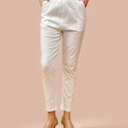 lyra  Women High Rise Straight Fit Trousers-picture-33