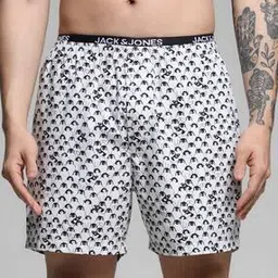 jack & jones Men Printed Boxers with Elasticated Waist-picture-43
