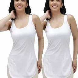 amul comfy Women Cotton Camisole Pack of 2     -picture-19