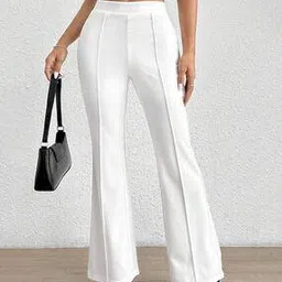 visit wear Applique Relaxed Fit Trousers-picture-20