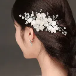 Floral Design Bridal Hair Pin-image-60