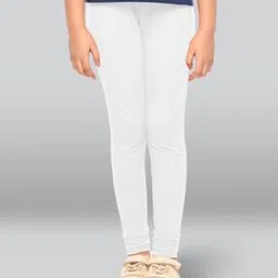 lyra Girls Cotton Elastane Stretch Slim Fit Leggings-picture-22