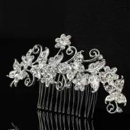 yellow chimes Stone Studded Hair Clip-picture-48