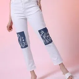 freehand Women Floral Print Slim Fit Jeans-picture-24