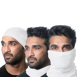 heelium Pack of 3 Unisex Heathered Bandanas-picture-47