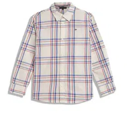 tommy hilfiger Boys Checks Regular Fit Shirt image 1