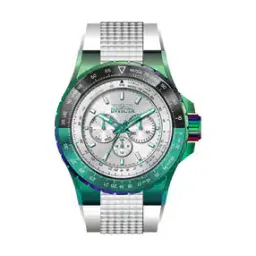 invicta Chronograph Watch with Push-Button Clasp Closure-picture-47