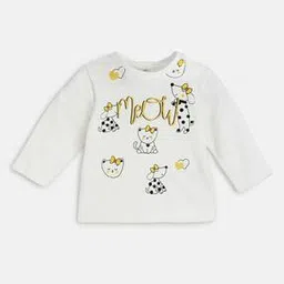 chicco Girls Graphic Print Regular Fit Round-Neck T-Shirt-picture-23